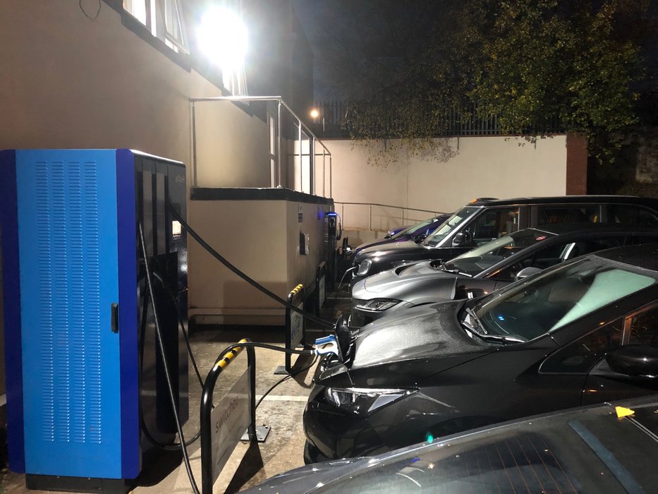 Local MP Andrea Jenkyns switched on multisite chargers including a 120kW ultra-fast charger that has set a new benchmark in electric vehicle (EV) charging